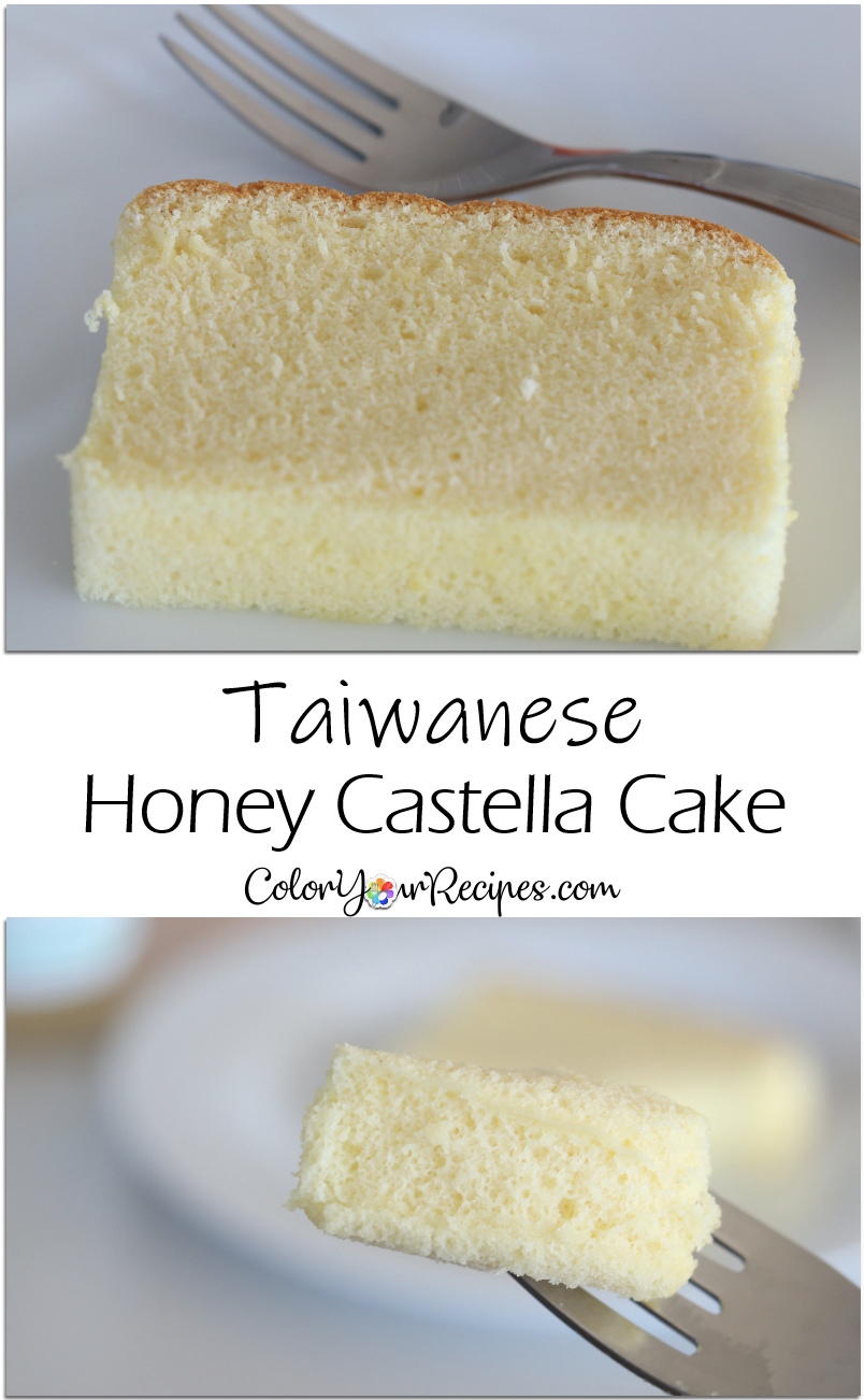 Taiwanese Honey Castella Cake with Bee K’onscious • Color Your Recipes