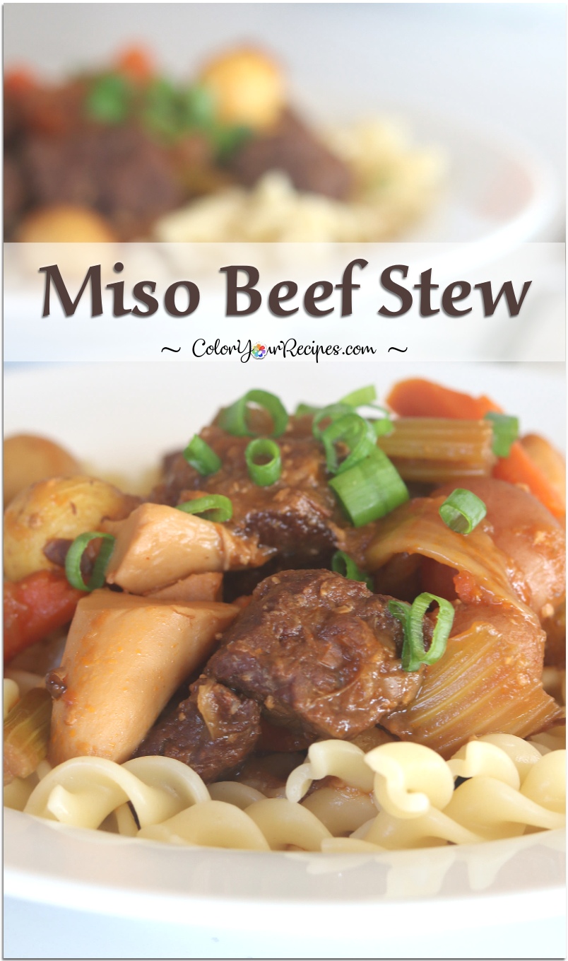 Miso Beef Stew Color Your Recipes
